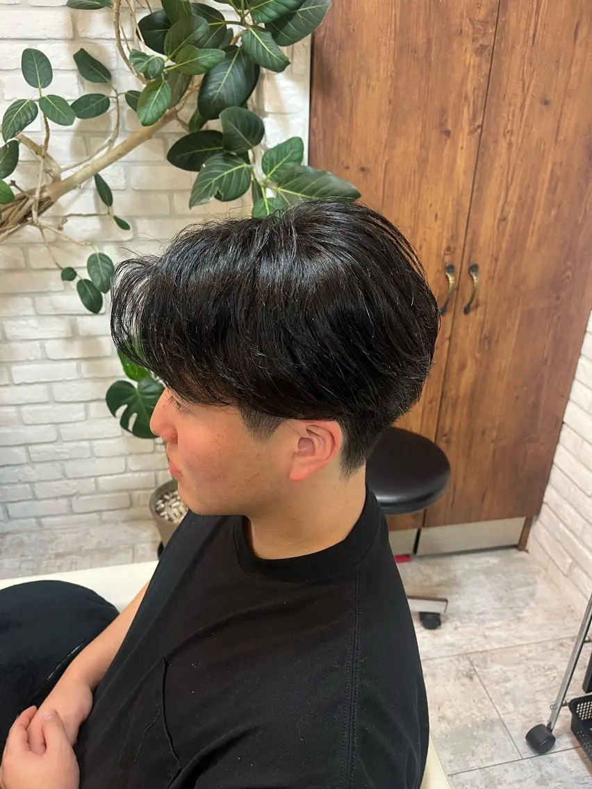 ショート カラー パーマ メンズ コンテスト入賞歴有✨ /HINA🪼のヘアスタイル