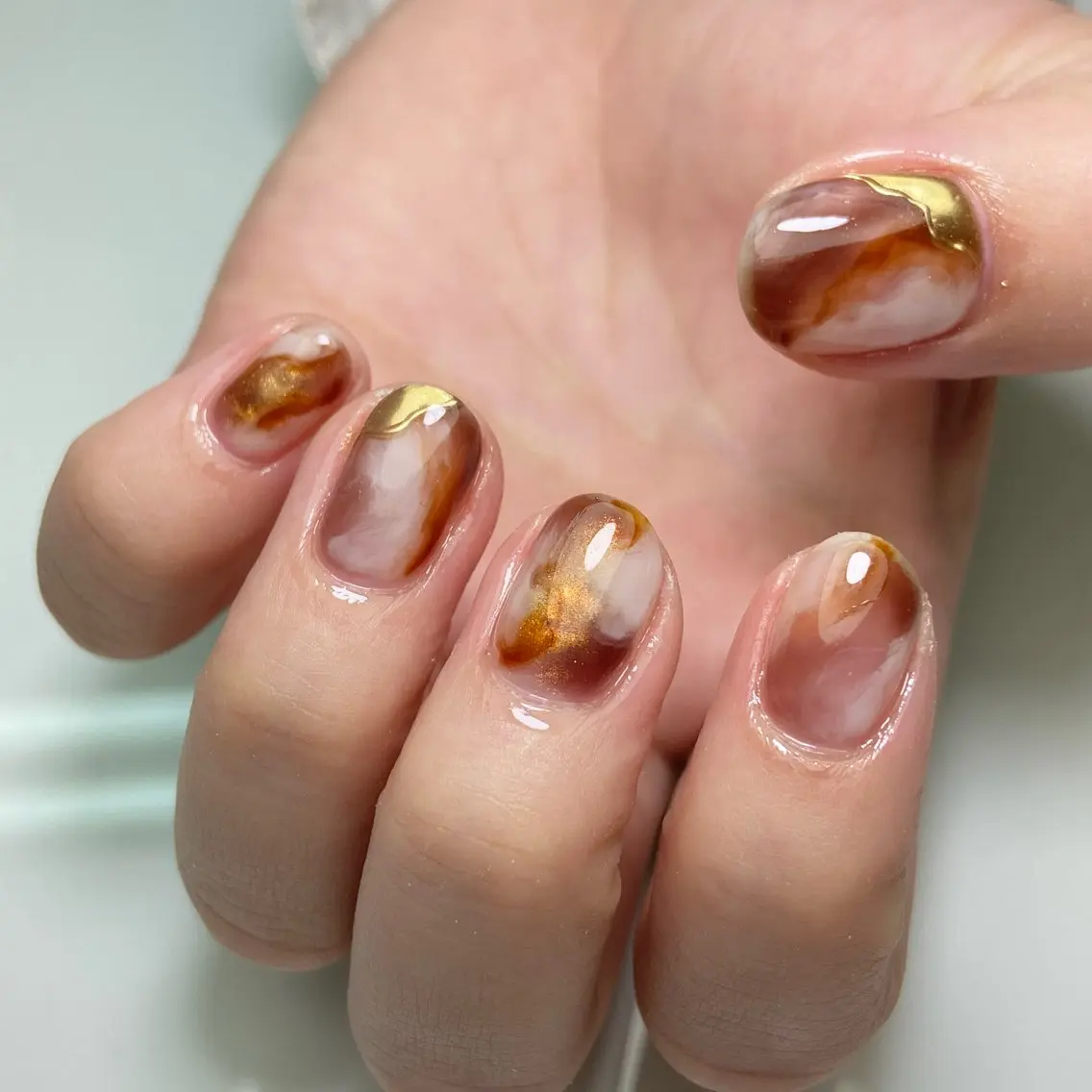 ネイル ハンドネイル nail salon Lumièreのネイルデザイン