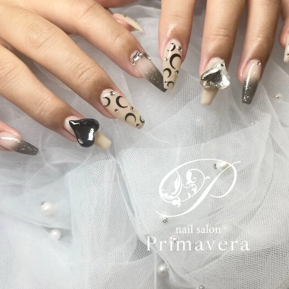 ネイル ハンドネイル Primavera 新横浜🤍美フォルムのネイルデザイン