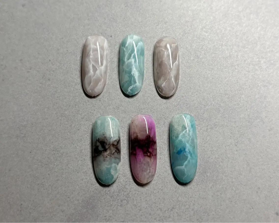ネイル アートネイル ワンカラーネイル zuki🌔nail ┆堺筋本町・心斎橋のネイルデザイン