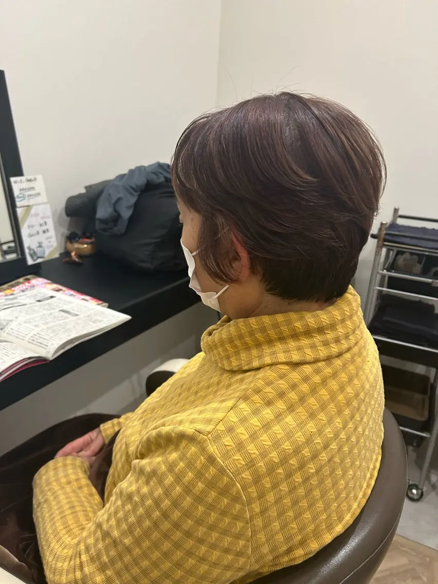 ショート やまこし 美裕樹のヘアスタイル