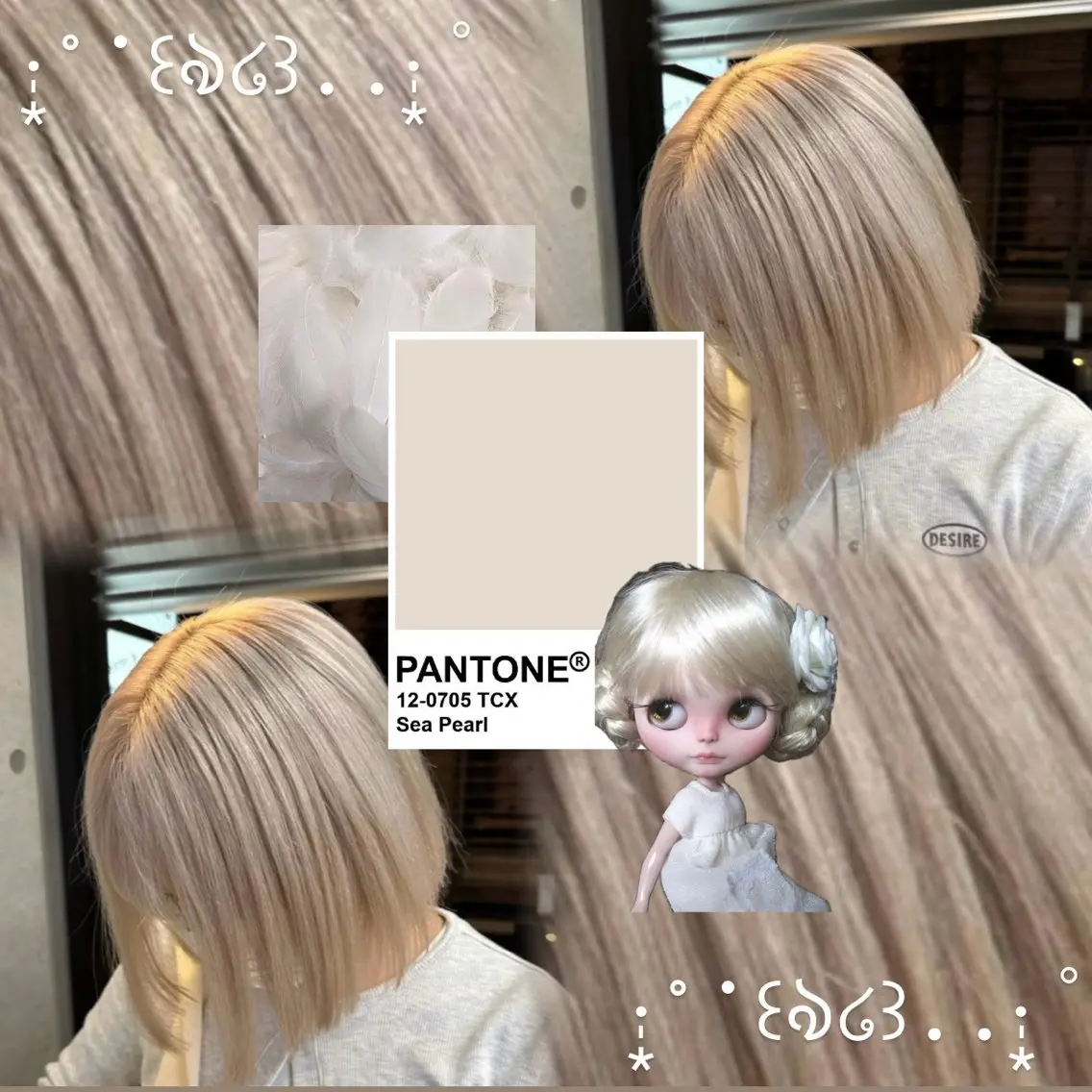 カラー 🍀リタッチ0円🍀 透明感ベージュ｜佳菜のヘアスタイル