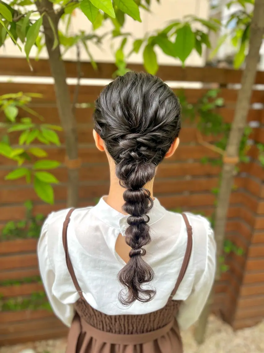 ヘアアレンジ 似合わせヘアメイク 💐オダギリチアキのヘアスタイル