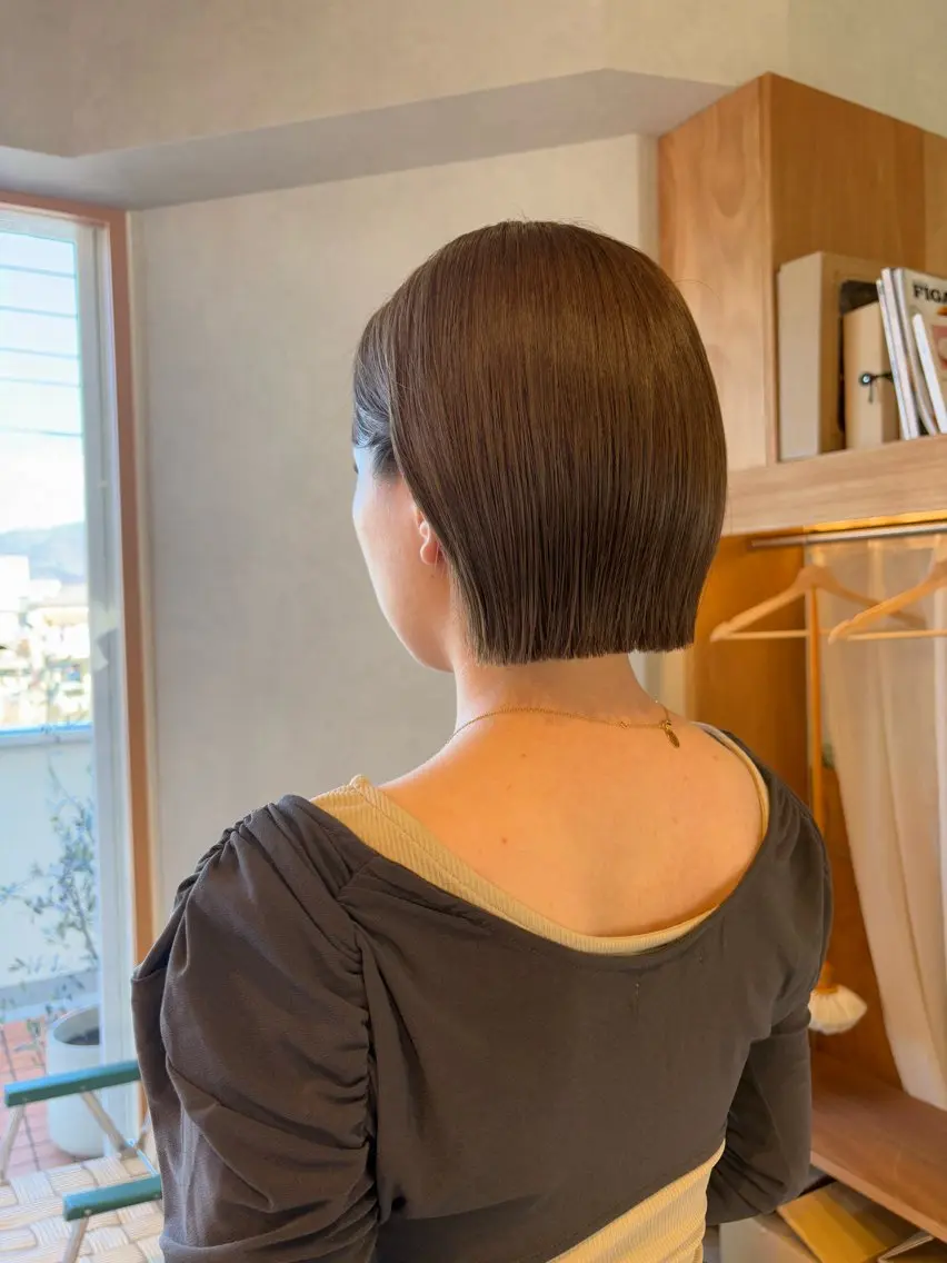 ショート カラー カット トリートメント runru /muku.のヘアスタイル