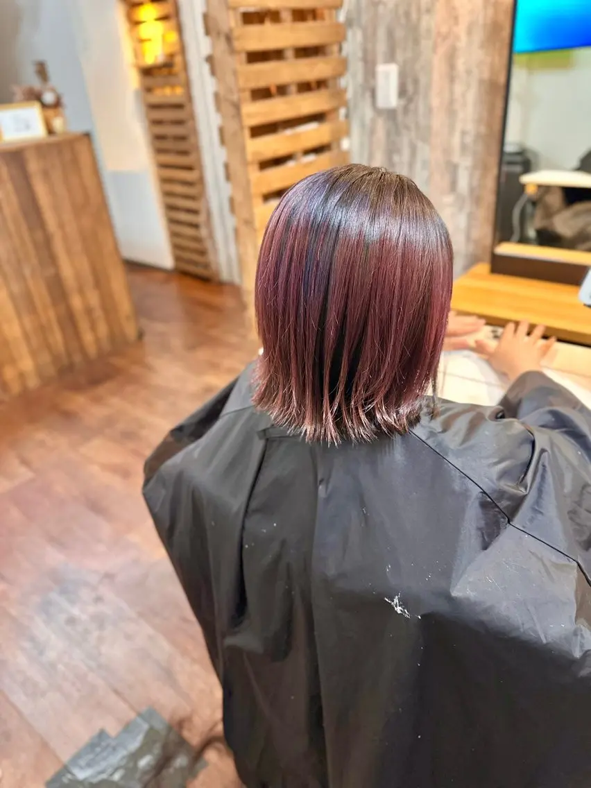 ショート カット ヘアカラー トリートメント Luzir⭐︎ GEN⭐︎のヘアスタイル