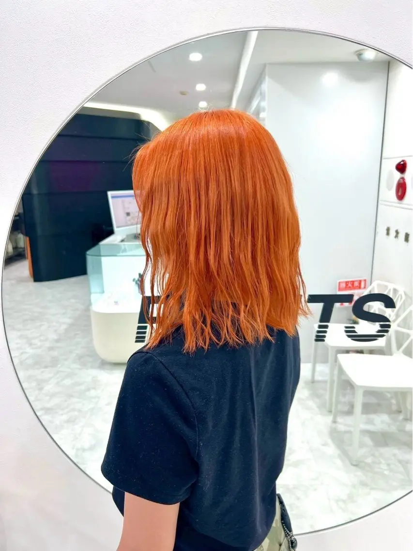 「1日1名様限定」 🦊ブリーチなしダブルカラー+髪質改善💫の写真