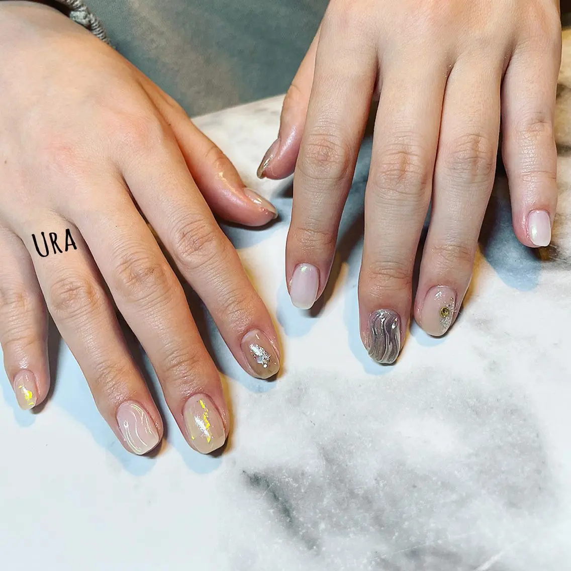 ネイル ハンドネイル UrakoNail 《nail》のネイルデザイン