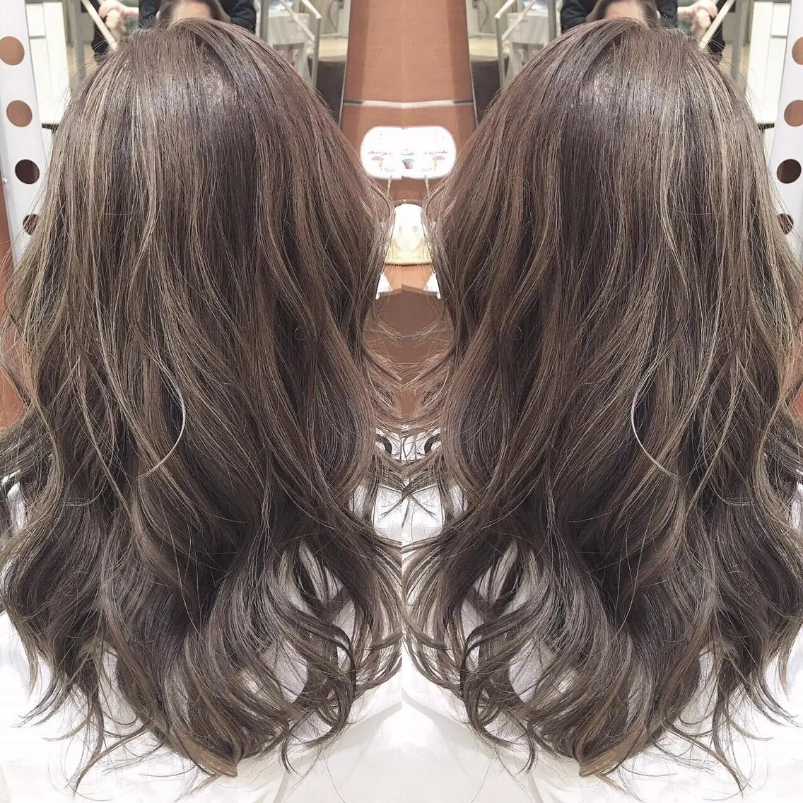 カラー 東梅田エリアカラー ヘアセットNo. 1のヘアスタイル