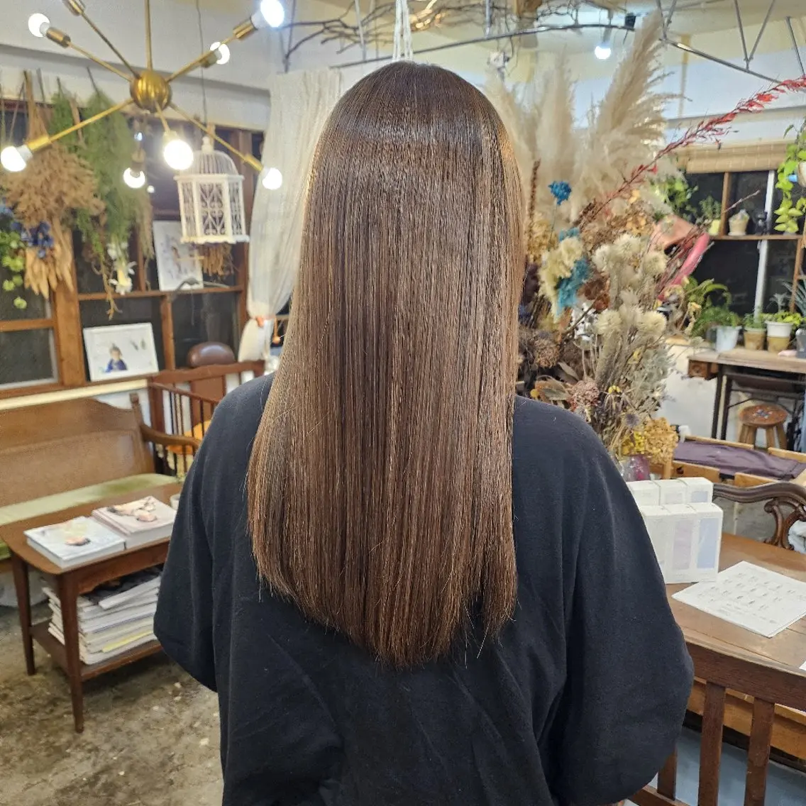 🎀50%off🎀 縮毛矯正+3step トリートメント+カットの写真