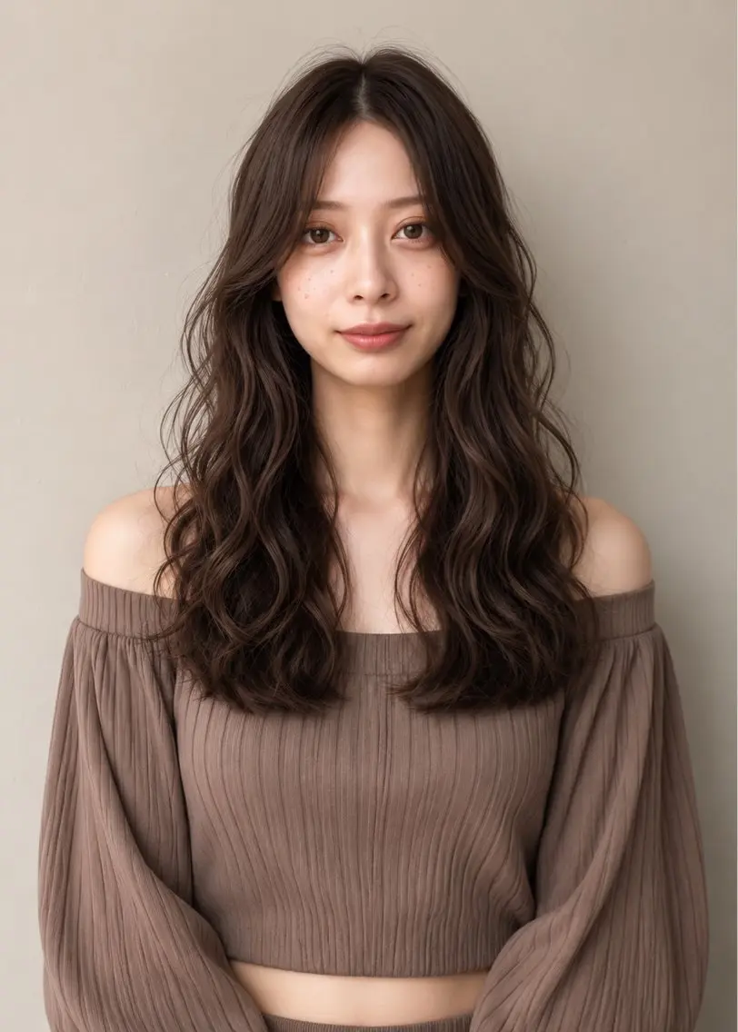 ロング パーマ パーマ トリートメント 佐藤優晟/カラー/ 癖毛ショート/表参道のヘアスタイル