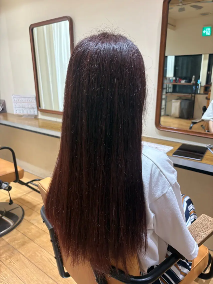 ロング ヘアカラー おおはた　りゅう/ メンズカットのヘアスタイル