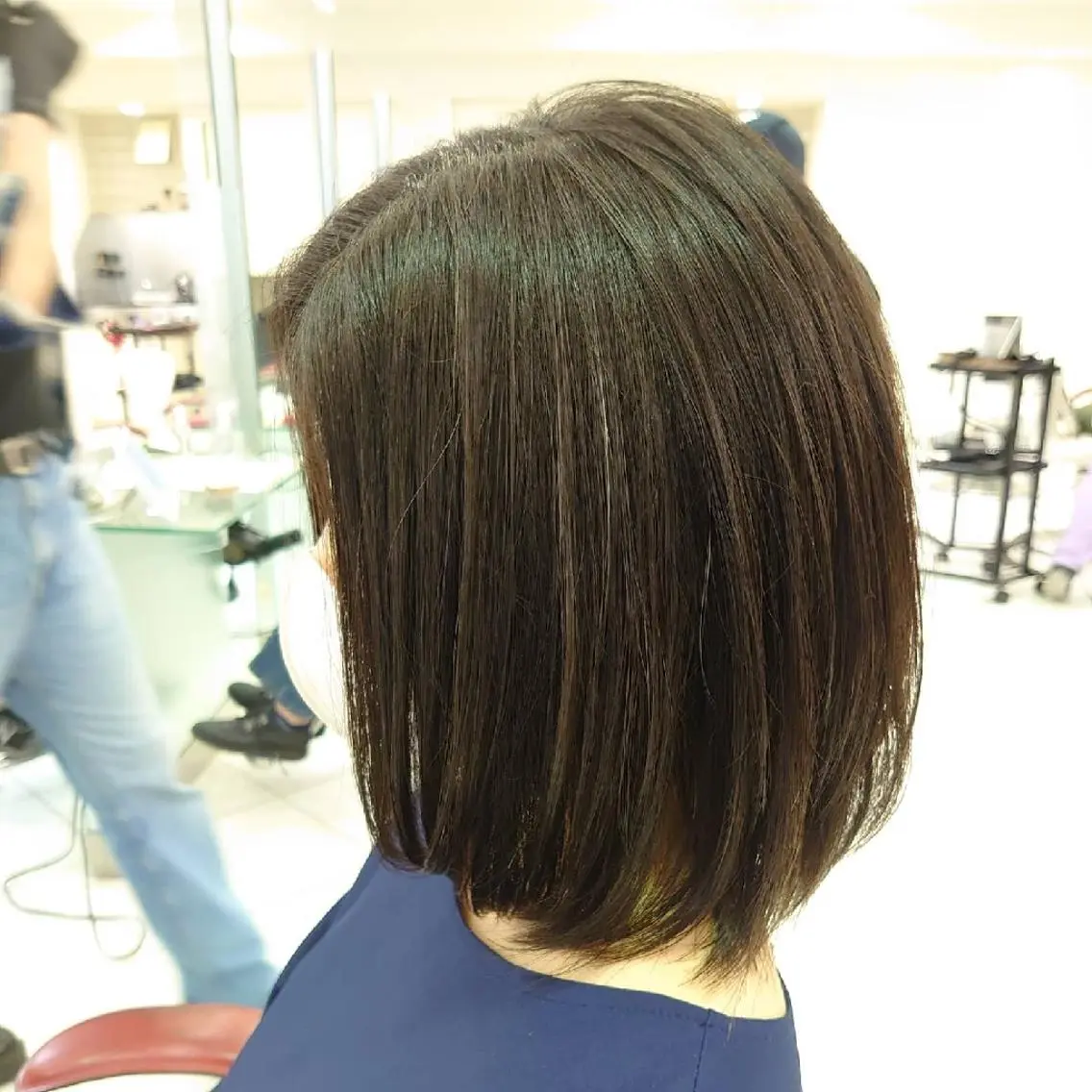 ミディアム ヘアアレンジ ボブレイヤー ボブ レイヤーカット 🐺デザインウルフ / 一ノ瀬 凌🐺のヘアスタイル