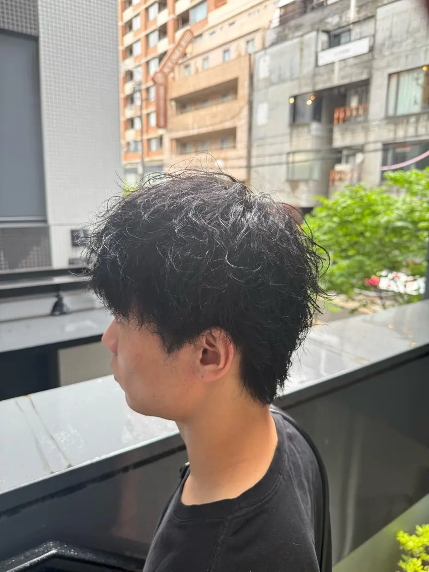 メンズ カット トリートメント 河野 悠のヘアスタイル