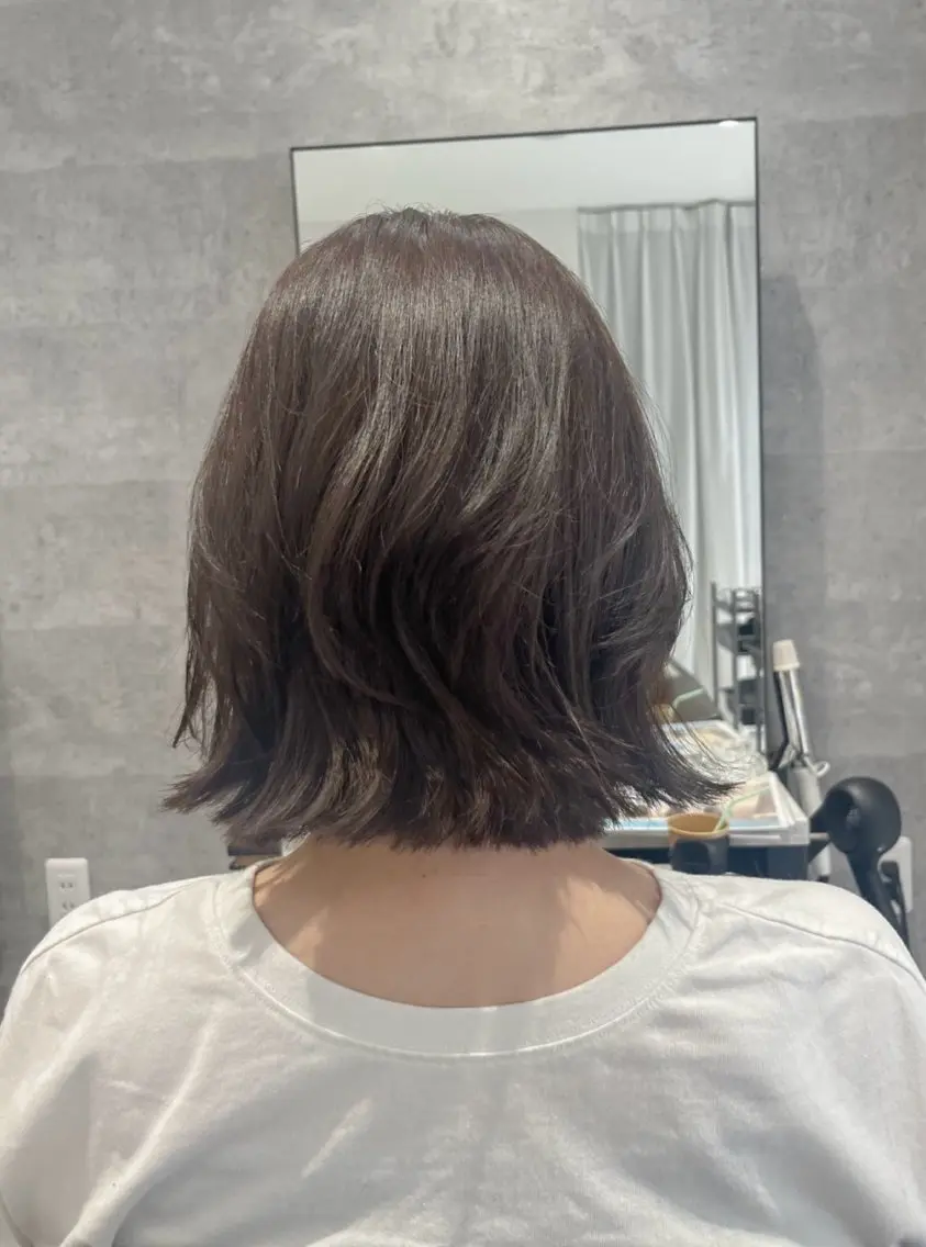 ミディアム カット ヘアカラー Grow by NYNY 田代 紀恵のヘアスタイル