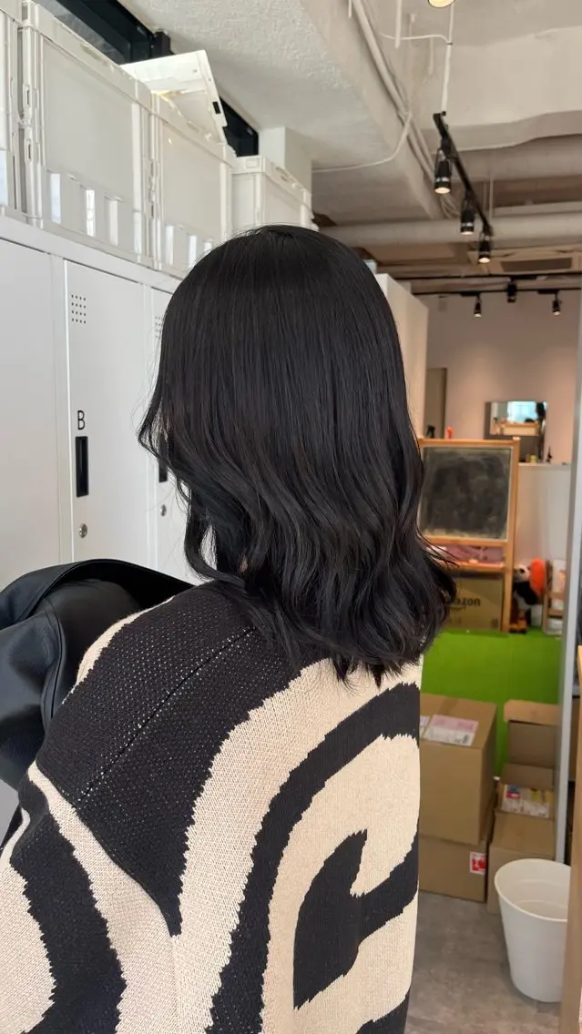 ミディアム non. ダブルカラー🎀🤍のヘアスタイル
