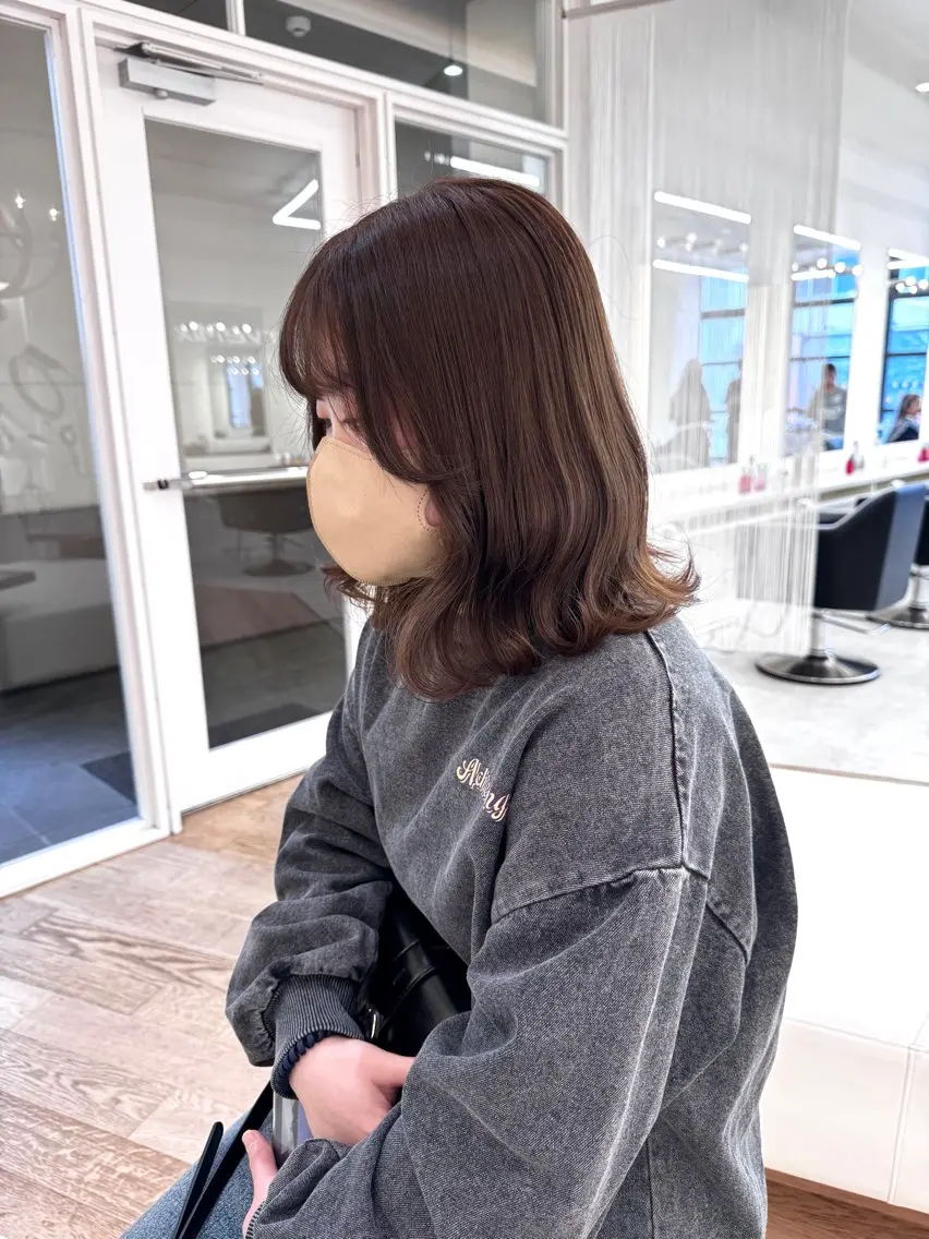 ロング カラー カット ヘアカラー トリートメント ♡ParveMix NANO♡のヘアスタイル