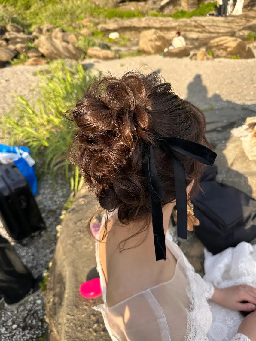 ヘアアレンジ ヘアセットメイク専門 ダーリンダーウィンのヘアスタイル