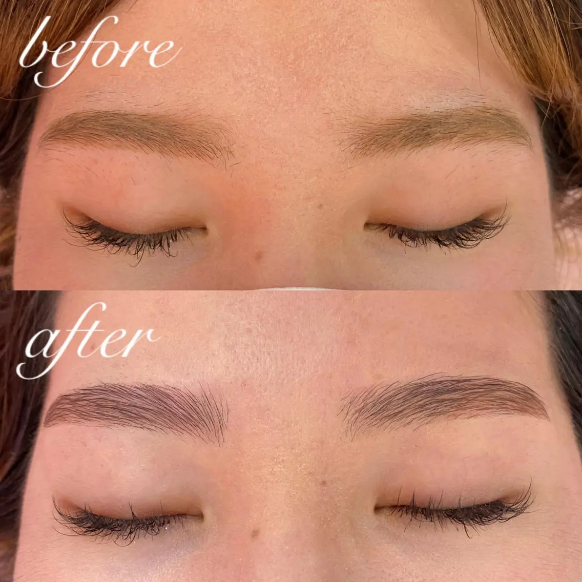 アイブロウ ハリウッドブロウリフト MADEMORE eyelashのマツエク・マツパデザイン