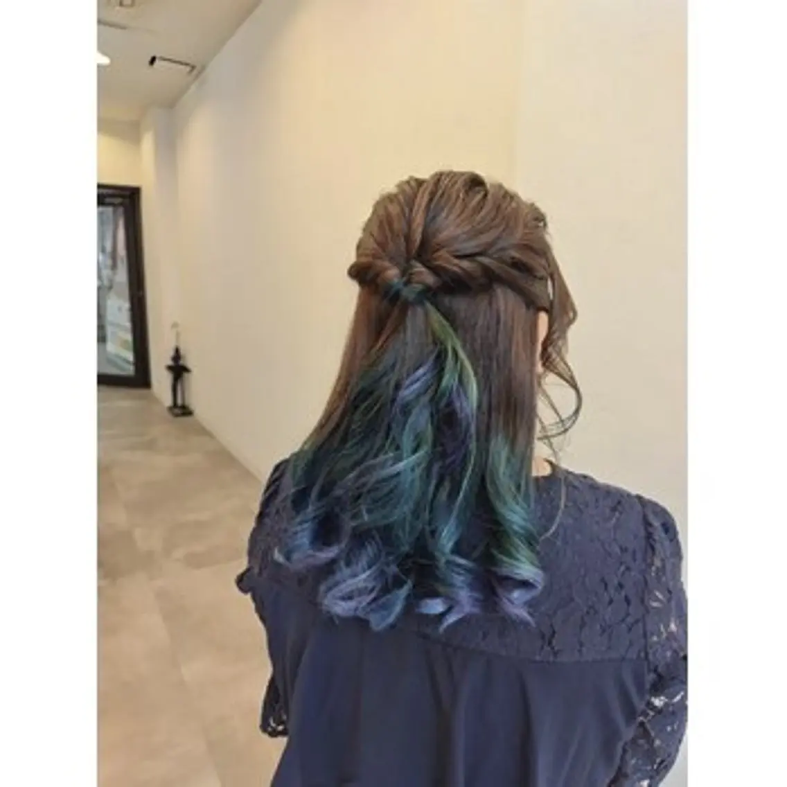 ミディアム 韓国風ヘア 澤田 あきのヘアスタイル