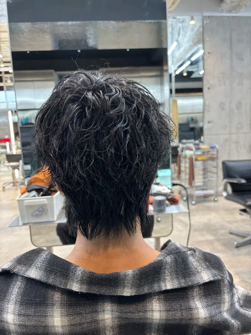 カラー メンズ ヘアカラー メンズ/パーマ /渋谷・原宿/櫻井のヘアスタイル
