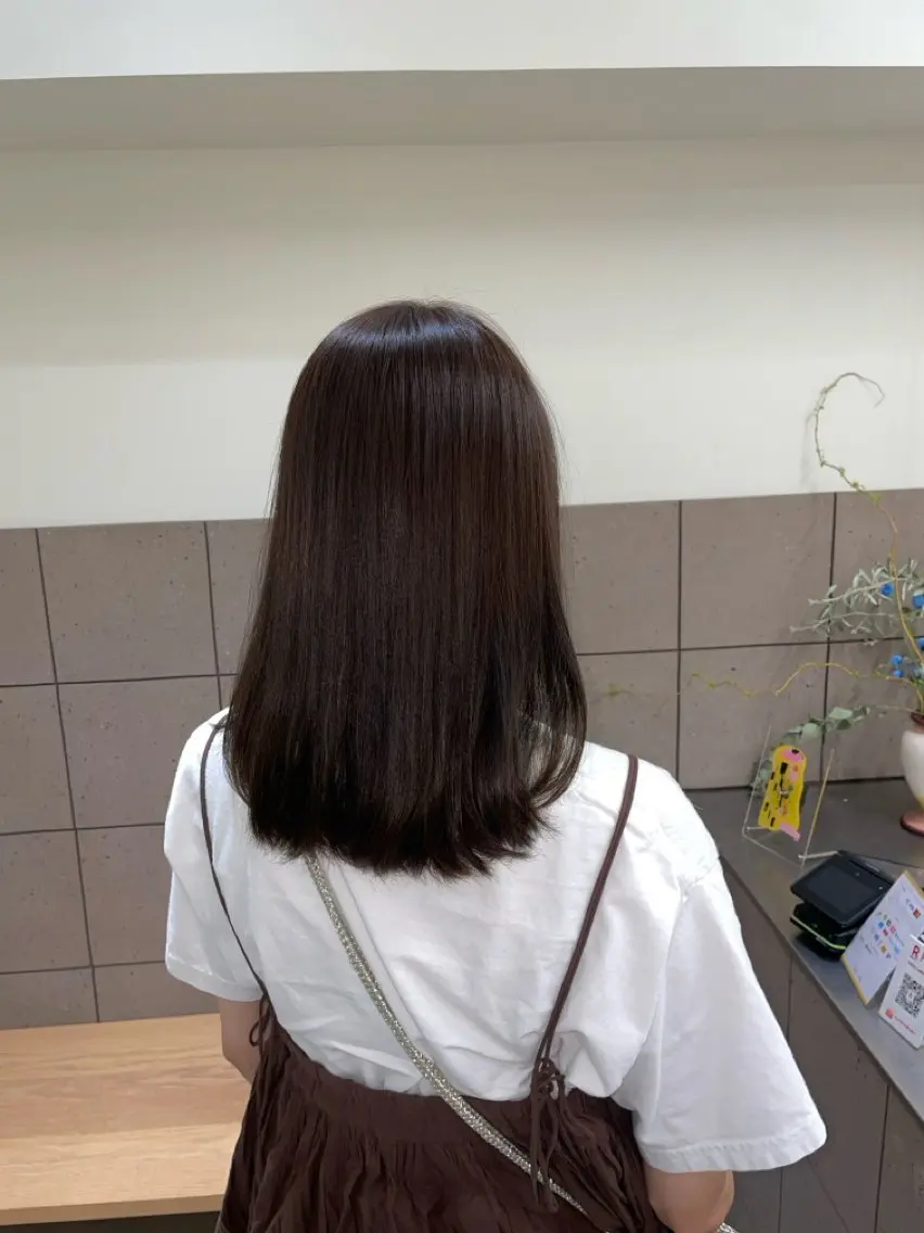 ロング カラー カット ヘアカラー JURI /HUIのヘアスタイル