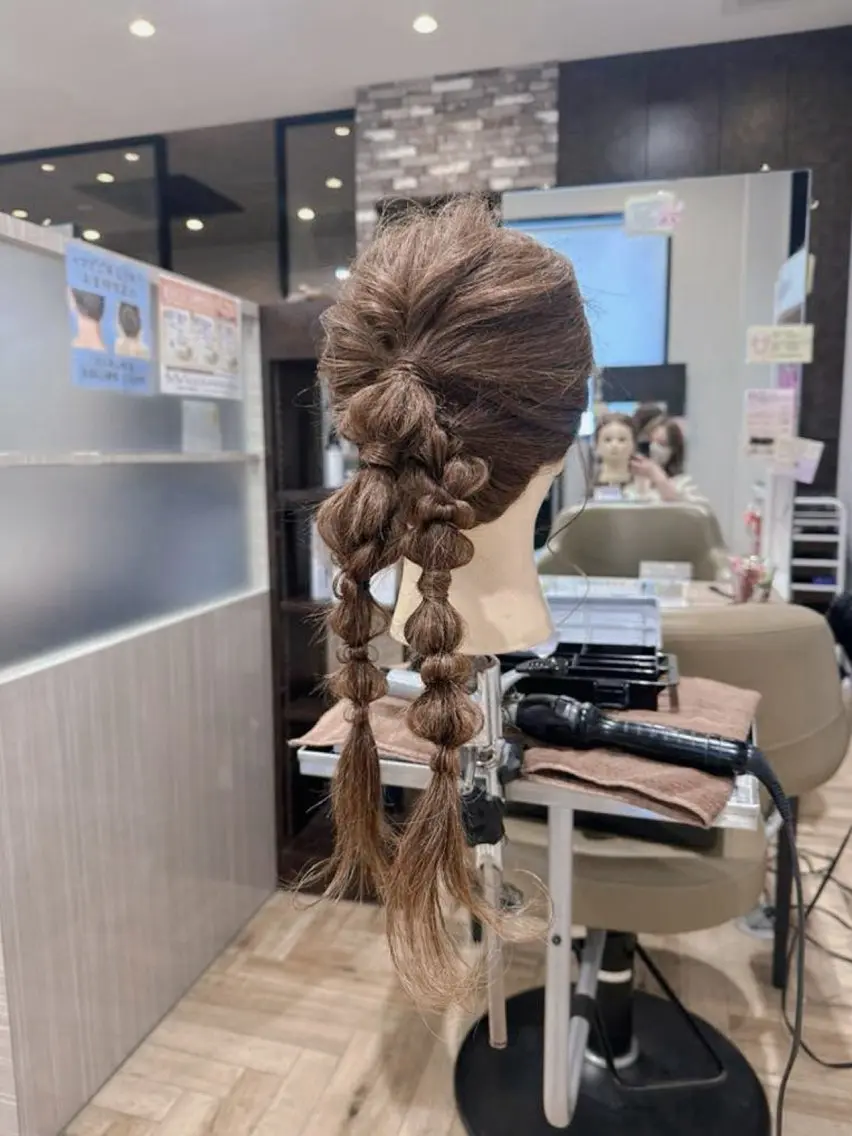 ヘアアレンジ ヘアセット arl 豊田店のヘアスタイル