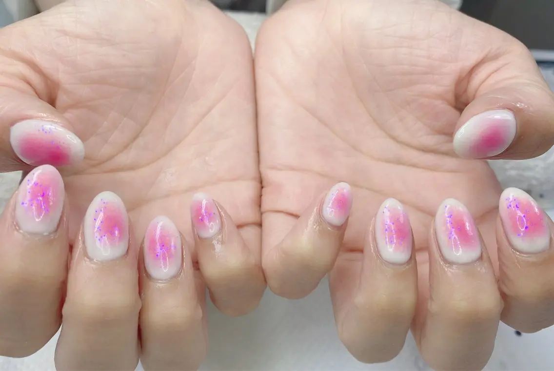 ネイル ニュアンスネイル🌈 MYU Nailsのネイルデザイン