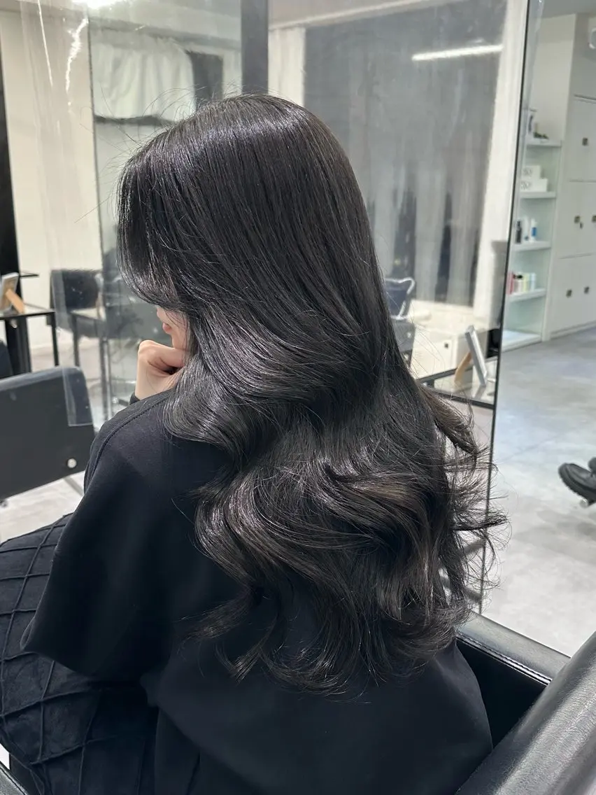 ロング 盛れるヘア♡ 韓国Styleのヘアスタイル
