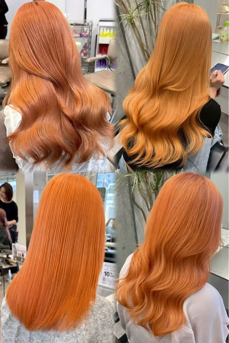 ロング ヘアカラー ヘーゼルブラウン🤎 ゆり🫧のヘアスタイル