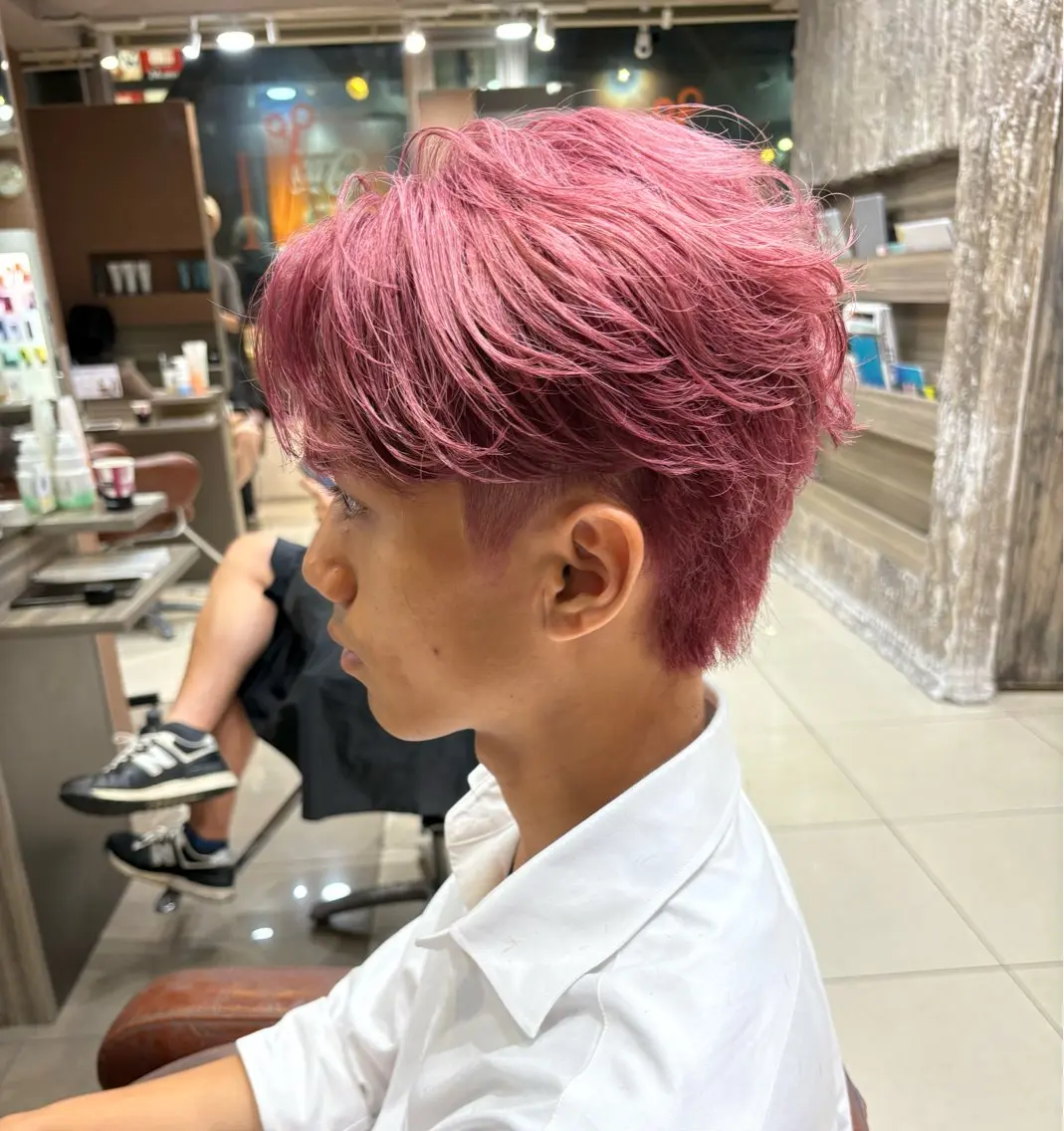【ハイトーンカラー✨」 ◎ダブルカラー<全体ブリーチ+フルカラー> /🫧の写真