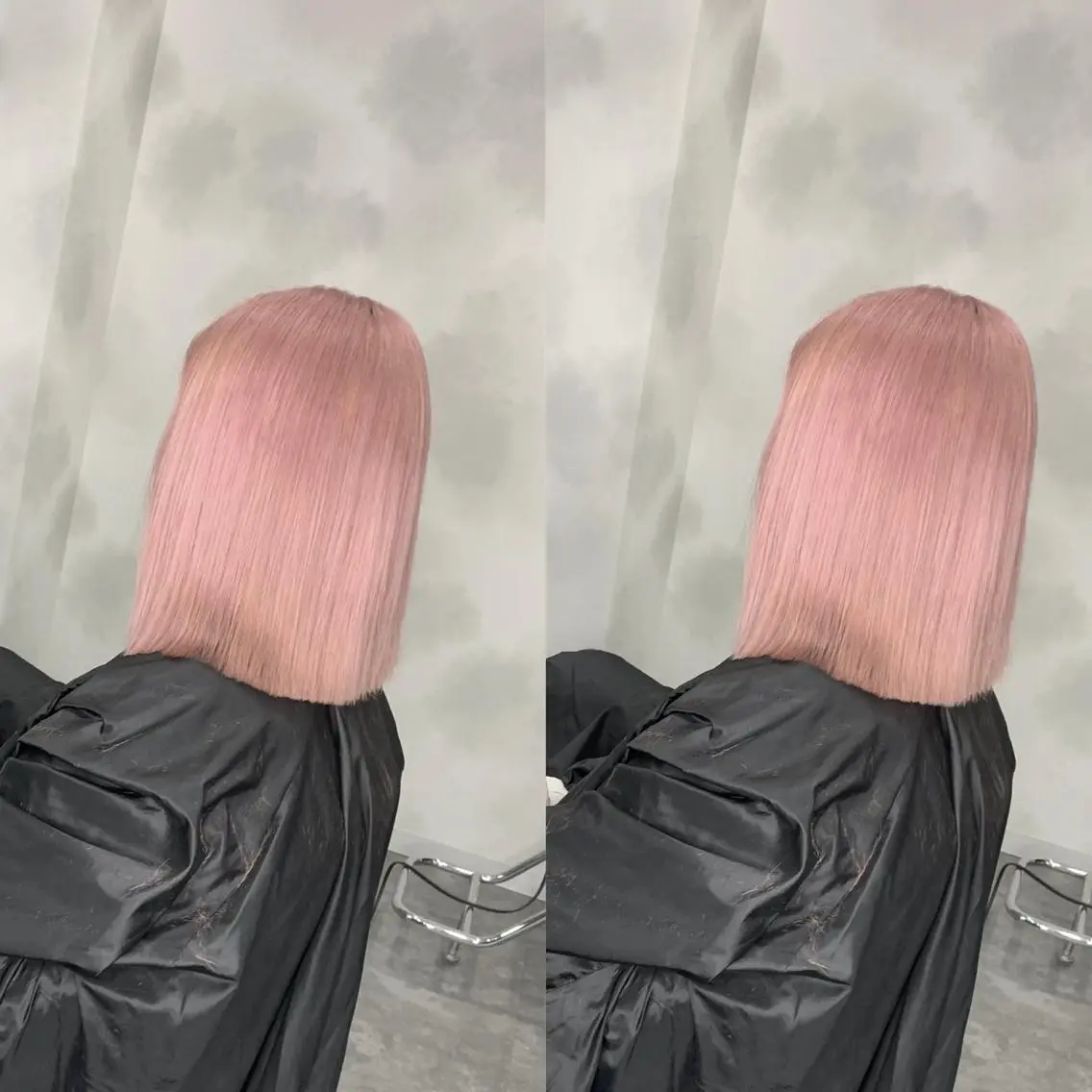 ミディアム カラー タニ ユウのヘアスタイル