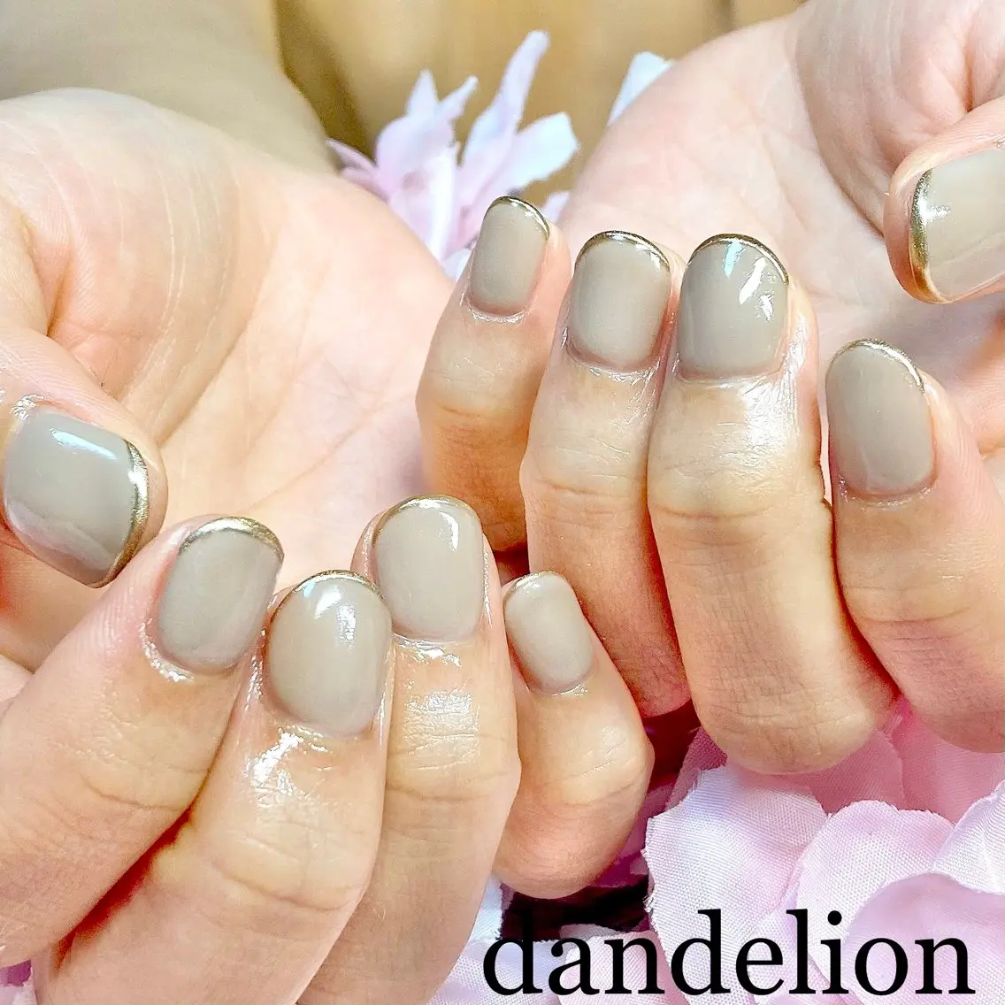 ネイル ハンドネイル ハンドケア dandelion ダンデライオンのネイルデザイン
