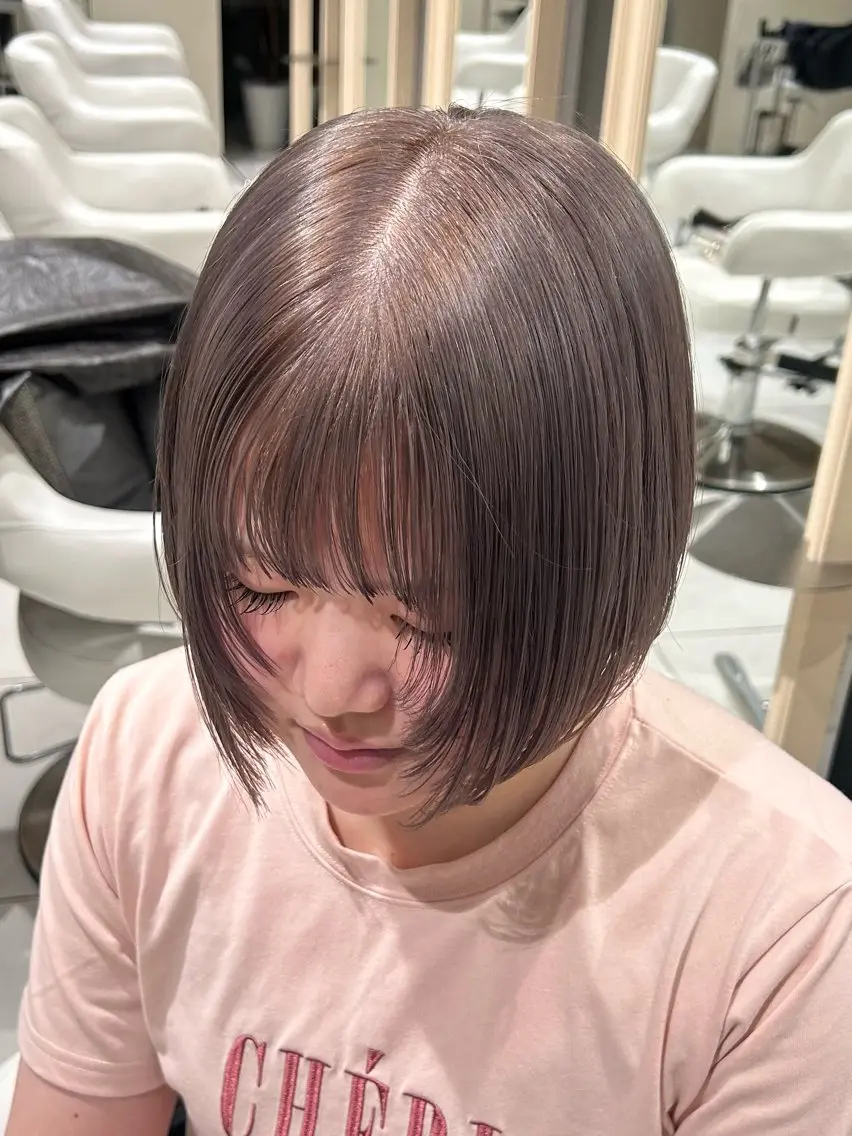 カラー 艶カラー🥣🫧 ZACC銀座/はるかのヘアスタイル