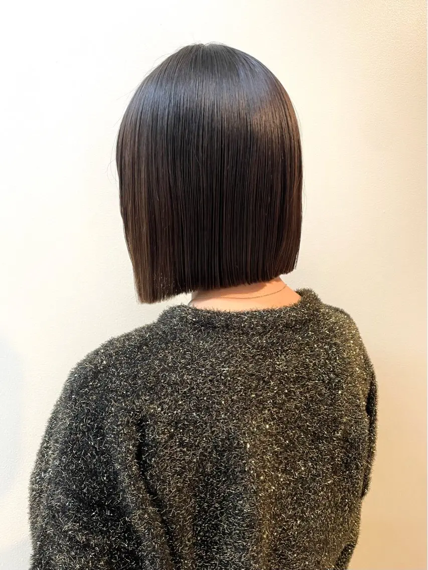 ショート 切りっぱなしボブ ショートボブ ボブレイヤー ボブ レイヤーカット 石川玲菜/ ボブ/銀座のヘアスタイル