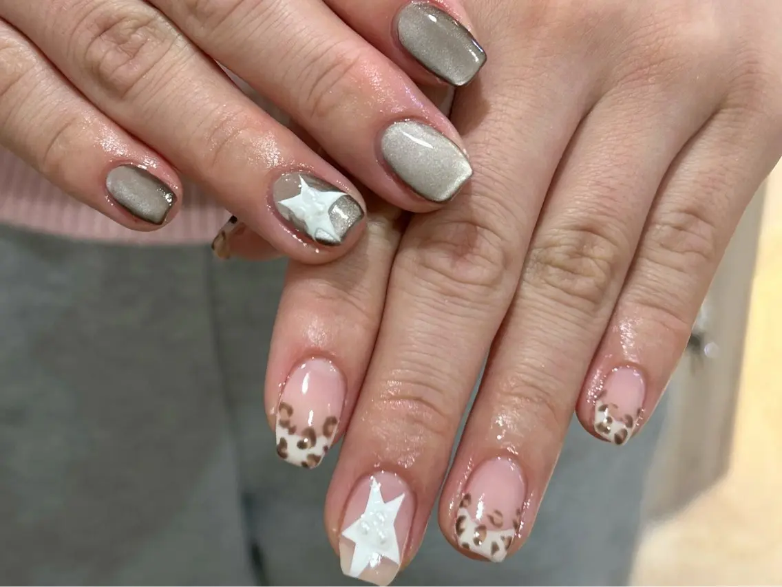 ネイル 持ち込み ハンドネイル Bianca栄店 はるなのネイルデザイン