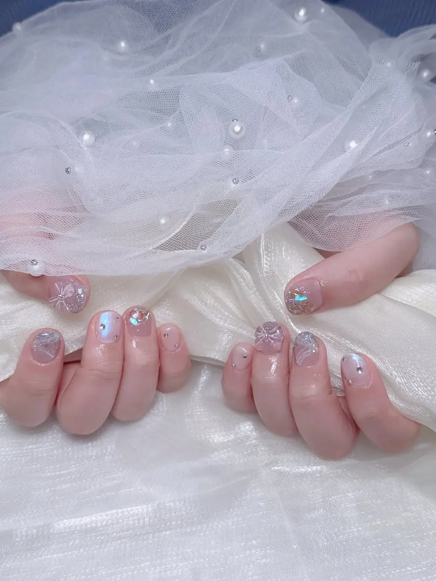 ネイル ハンドネイル ハンドケア 🎀も ものネイルデザイン