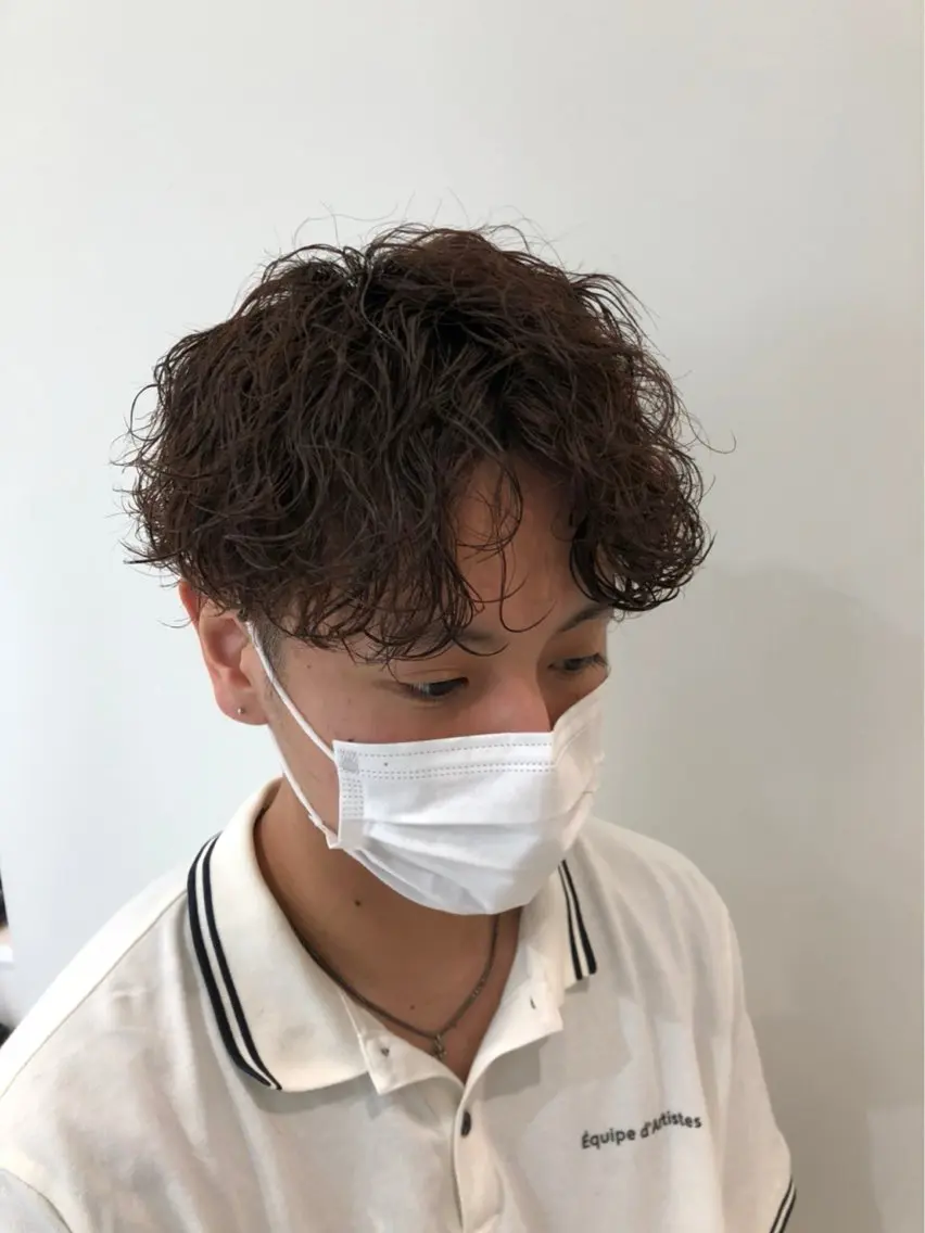 パーマ メンズ カット パーマ 男髪の巨匠 ゴトウのヘアスタイル