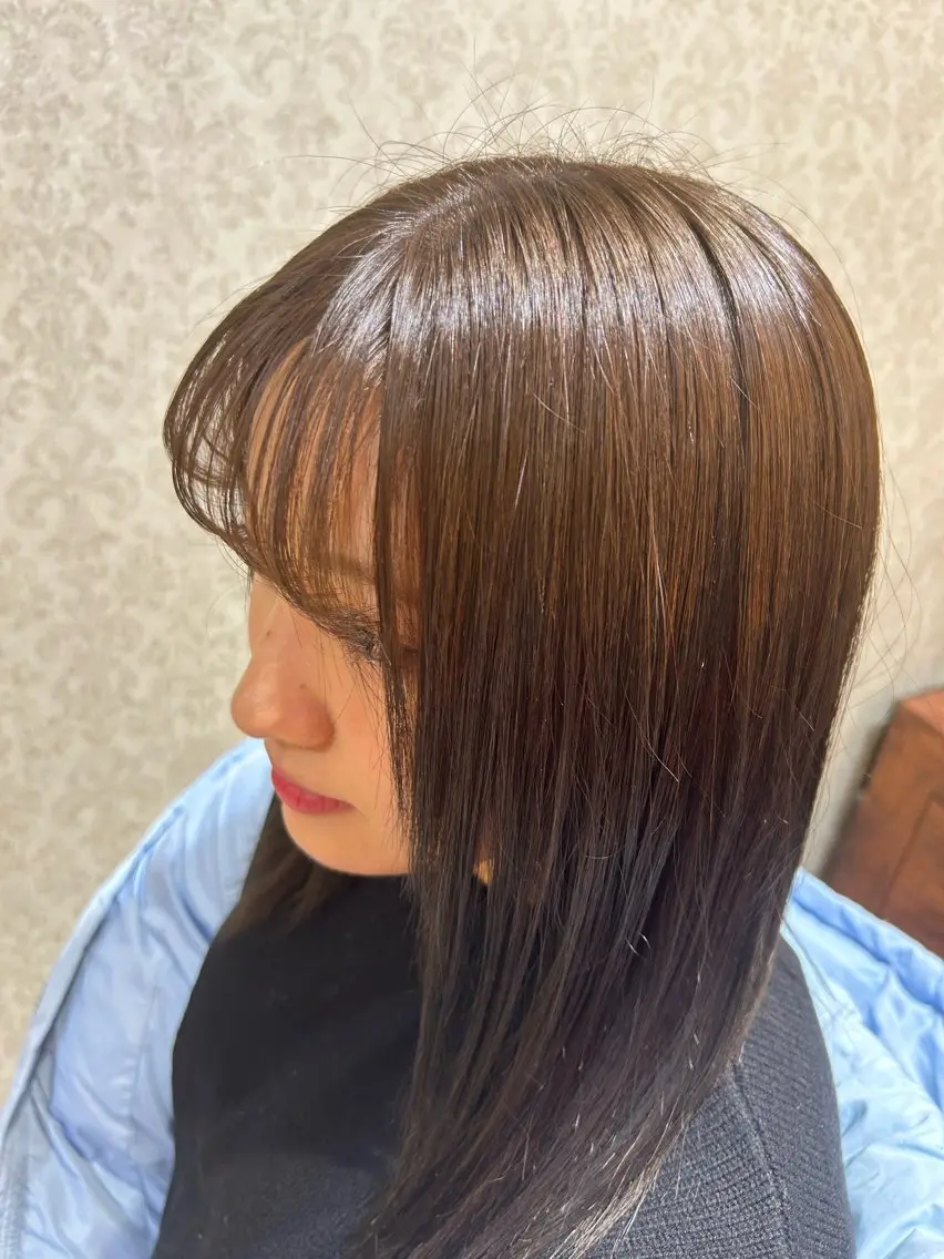 ミディアム カラー horie mayaのヘアスタイル