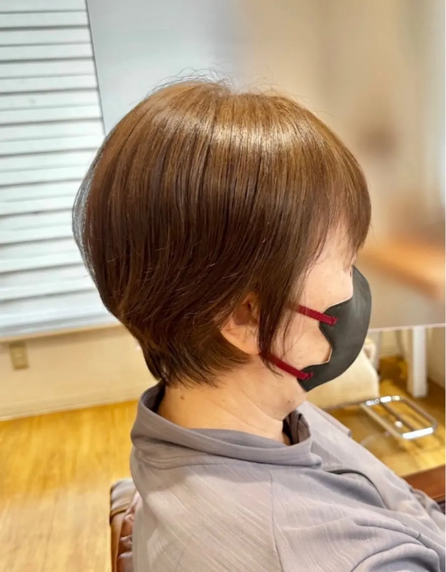 ショート ショートボブ ボブ ショートヘア 前田 加奈子のヘアスタイル
