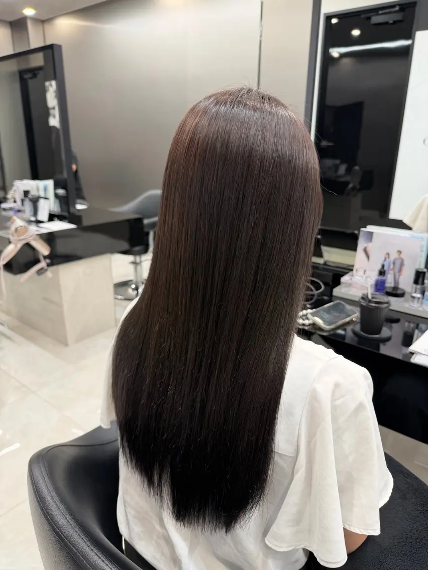 💜似合わせカット+艶カラー+うる艶3STEPトリートメント🦄の写真