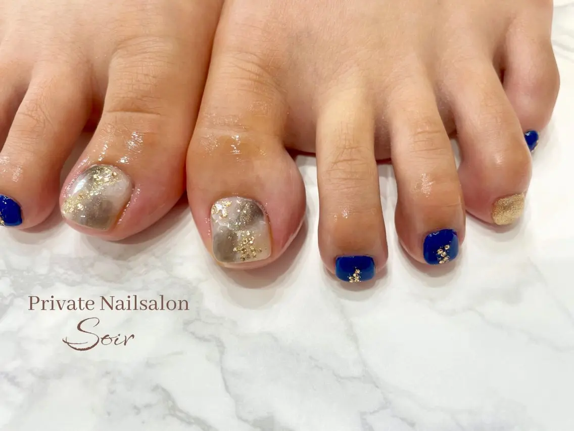 ネイル フットネイル nail soirのネイルデザイン