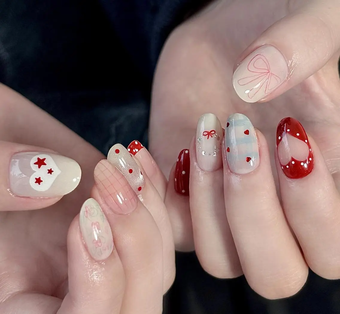 ネイル ハンドネイル 🎀 UU_nailのネイルデザイン