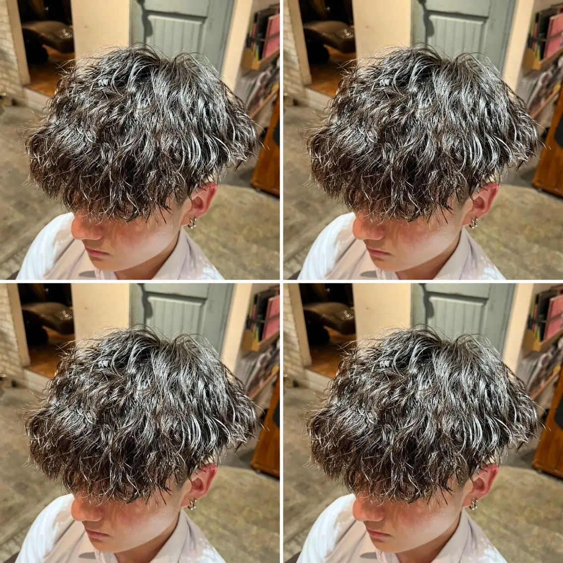 パーマ メンズ カット パーマ トリートメント ヘアセット メンズパーマ特化 望月謙二郎のヘアスタイル