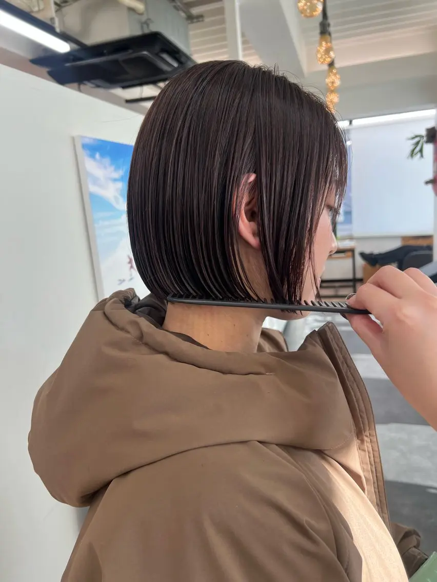 ショート ショートカット募集/ モカのヘアスタイル