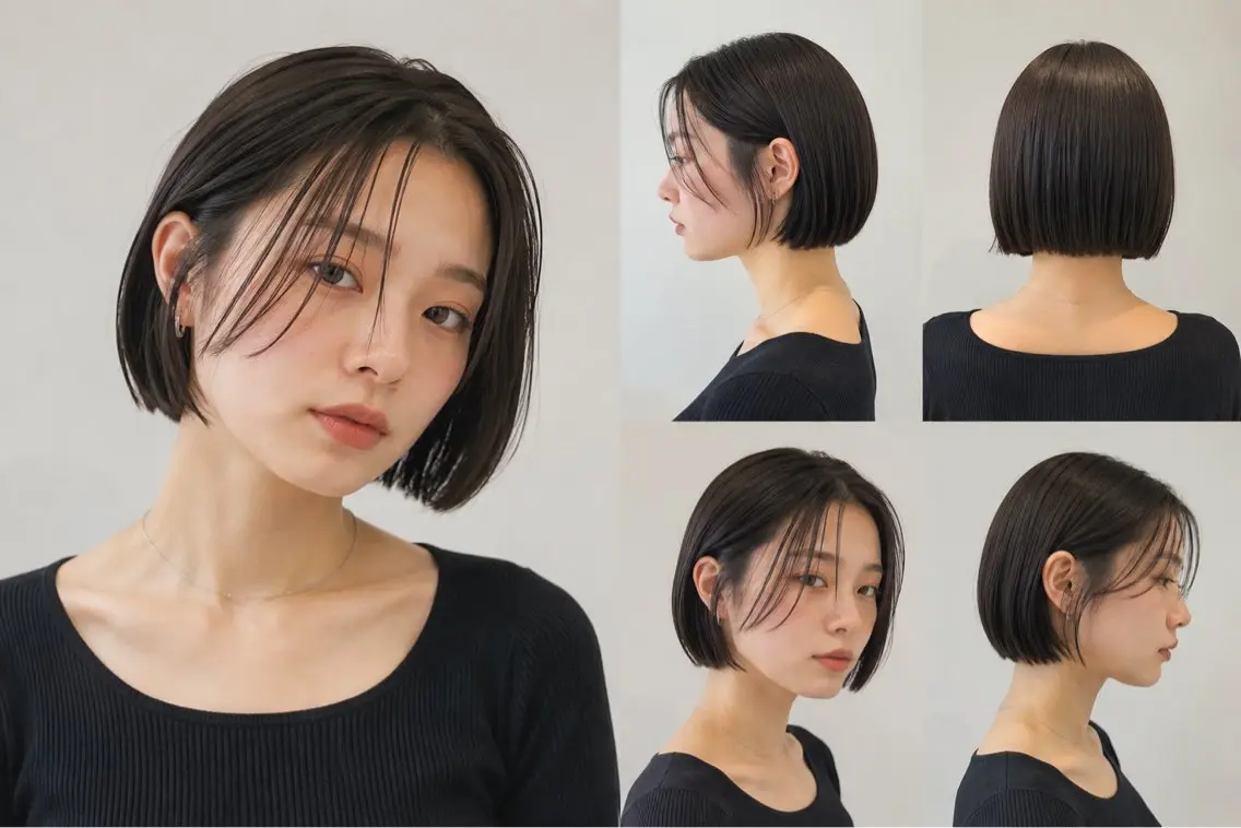 ショート 似合わせボブカット COA✨中内慶のヘアスタイル