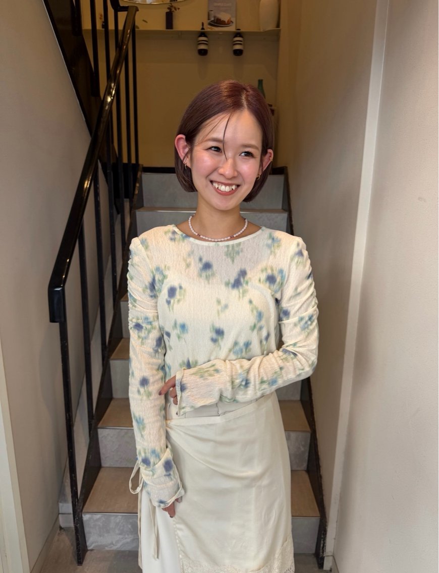 ショート カット 桑本 さと子のヘアスタイル