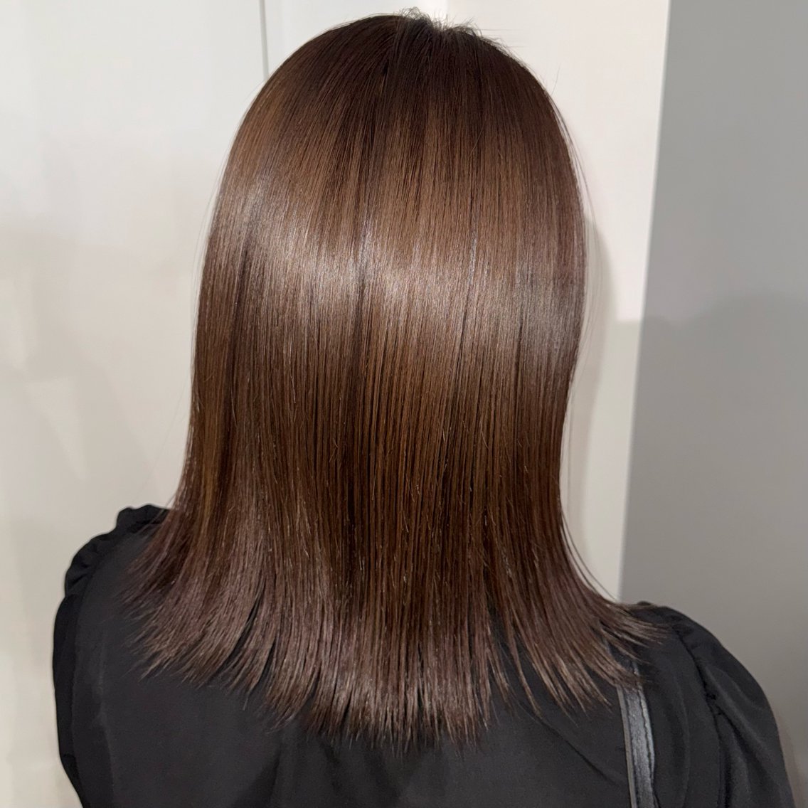 セミロング カラー ベージュカラー ブリーチ ブラウンカラー ブラウンベージュ 透明感カラー ヘアカラー ゆうと cashel渋谷のヘアスタイル