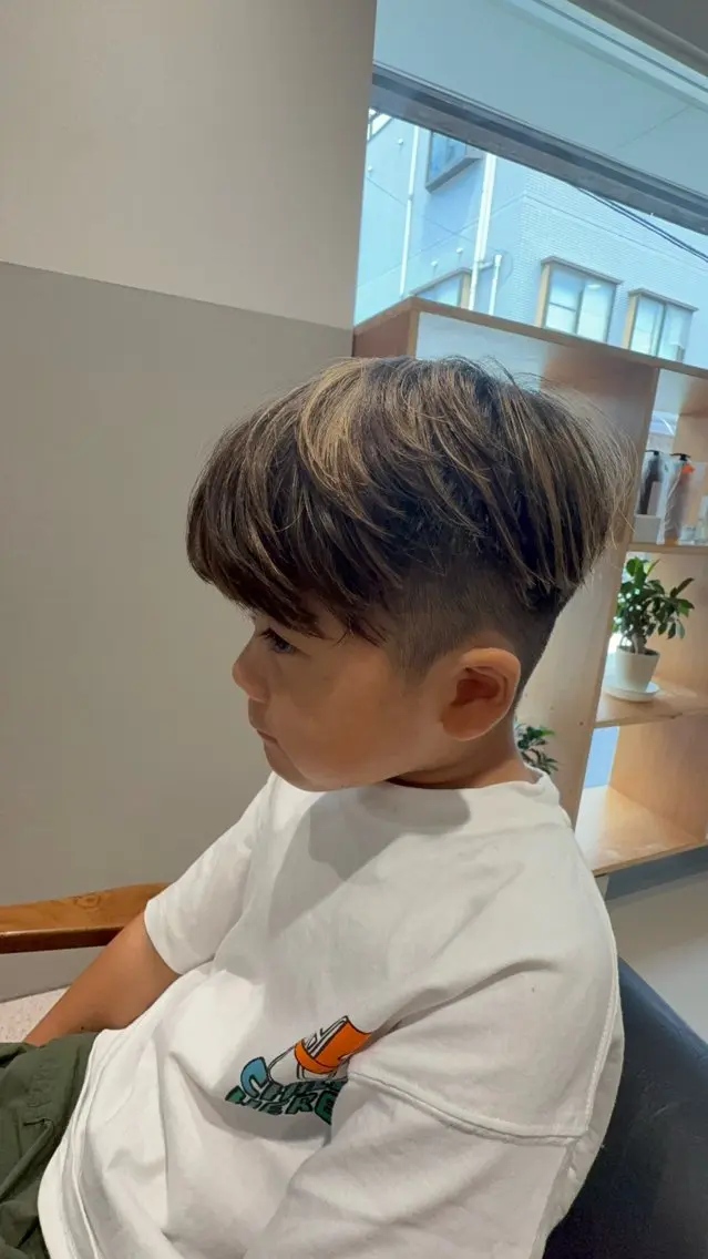 ショート カラー カット ヘアカラー メンズ特化西村 雄太のヘアスタイル