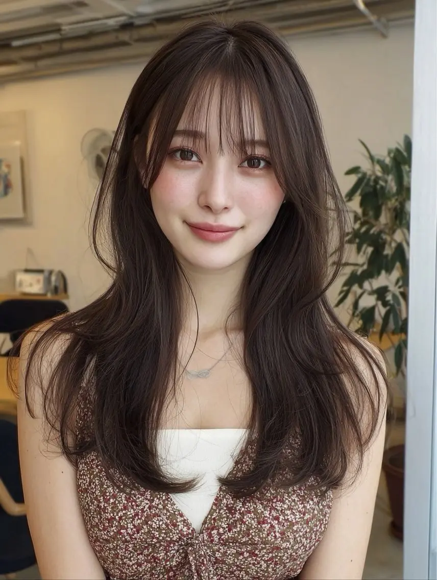 ロング カット 村田 七夕のヘアスタイル