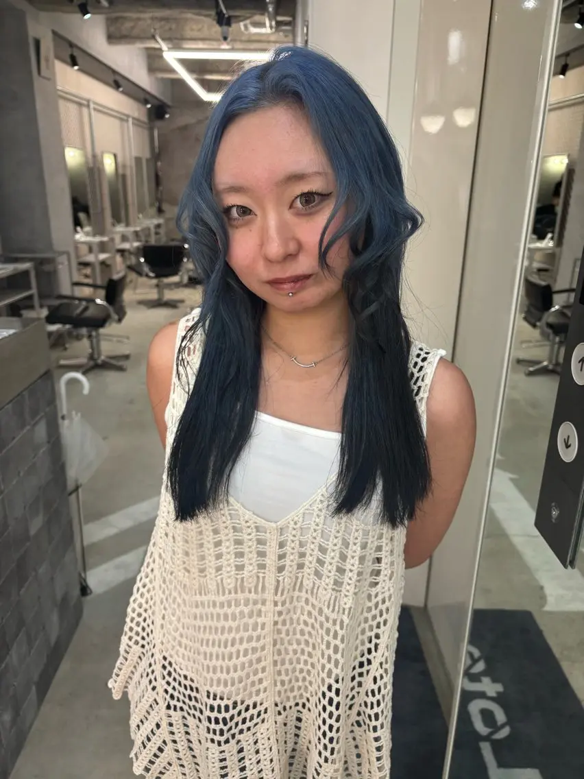 ロング カラー ヘアカラー デザインカラー /rioのヘアスタイル